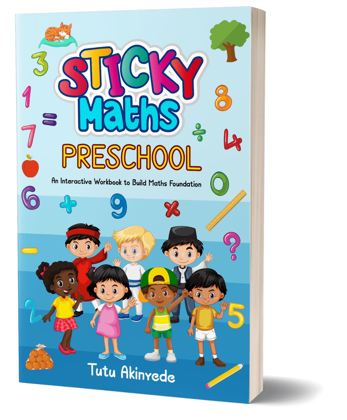 sticky maths preschool book £19.99