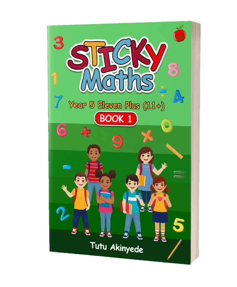 Sticky Maths Book 1 front cover